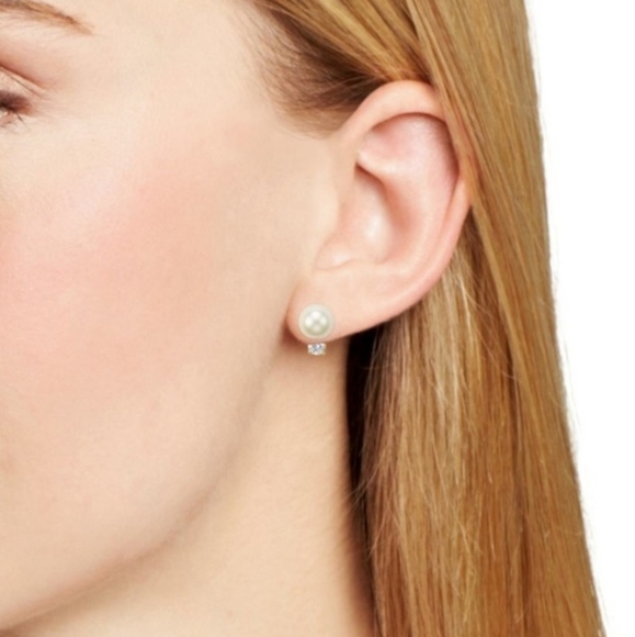 Kate Spade pearl earrings - Picture 2 of 6